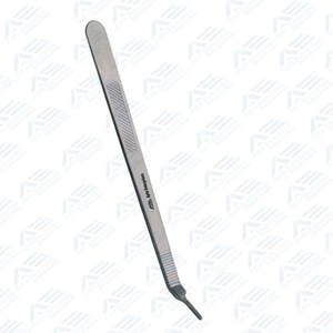 Scalpel chirurgical à manivelle, stérile, instrument médical professionnel, manche long en acier inoxydable, jetable - Product Image 4