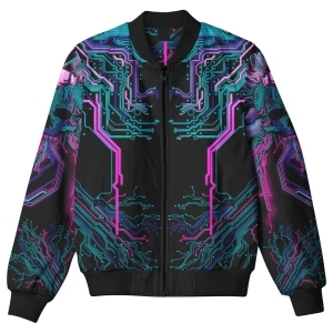 Chaqueta de Invierno Acolchada con Doble Cremallera y Capucha, Estilo Camuflaje, Personalizada por Sublimación, para Hombre - Product Image 5