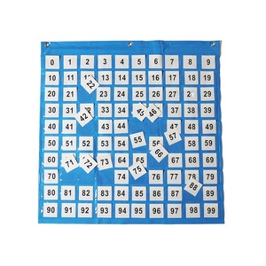 Học Đồ Chơi Giáo Dục Cho Trẻ Em Lớp Học Tường Toán 67X67 Cm Biểu Đồ Trăm Túi - Product Image 1