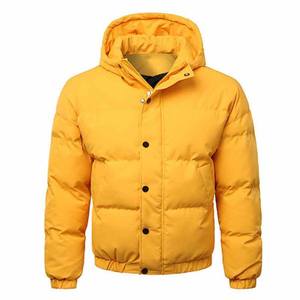 Veste matelassée d'hiver à capuche, coupe-vent, imperméable, chauffante, en toile tendance, de haute qualité, fabriquée par [Nom du fabricant] - Product Image 2