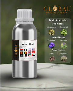 VELVET OUD Inspired Fragrance High Quality Premium Fragrance Long Lasting Bulk Supplier Concentrated Multi-Scent Daily Fragrance - Product Image 1