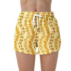 Short de bain élégant pour l'été, léger, séchage rapide, taille élastique, confortable, pour les vacances à la plage, short de plage pour femmes - Product Image 3