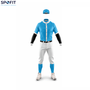 Nuevos Conjuntos de Uniformes de Béisbol Personalizados Duraderos 100% Poliéster al por Mayor, Uniformes de Primera Calidad con Colores, Logotipos y Nombres de Jugadores Personalizados - Product Image 1