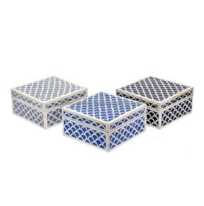 Caja de incrustaciones de hueso para el hogar, caja de regalo de lujo hecha a mano India para almacenamiento, caja de Joyería Moderna, accesorios al mejor diseño - Product Image 5