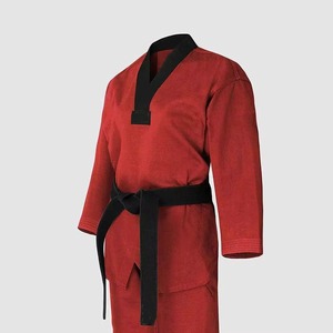 Kimono de Jiu-Jitsu BJJ personnalisé avec logo, uniforme de compétition et d'entraînement en coton Ripstop tissé perlé, fabrication OEM sous marque privée pour la vente en gros - Product Image 2