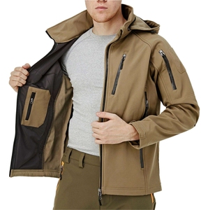 Veste Softshell d'extérieur pour homme, veste Softshell personnalisée, veste Softshell haut de gamme, résistante à l'eau, randonnée, camping, voyage, privée - Product Image 3