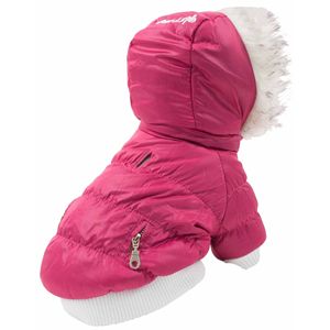 Cappotto Parka Metallico alla Moda per Animali Domestici, Abbigliamento Elegante per Animali - Product Image 3