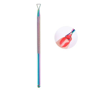 Juego de Empujadores de Cutículas de Doble Punta y Doble Uso, Herramienta de Acero Inoxidable para Limpiar Uñas, Empujador de Uñas Profesional para Manicura y Pedicura - Product Image 6