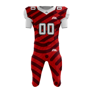 Custom American Football Uniform Design Sublimated Logo Team Football Jersey with Integrated <b>Pads</b> <b>Pants</b> Youth & Adult kit - Product Image 3