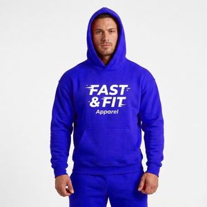 Sudaderas con capucha de algodón al por mayor, con logotipo personalizado, hombros caídos, de alta calidad para hombre, sudaderas de moda para hombre a bajo precio - Product Image 4