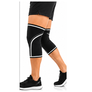 2024 Customizable Logo Heavy Duty Lightweight Gym Sports Training Knee <b>Brace</b> Power Lifting Adjustable Wraps Compression Non-Slip - Product Image 4