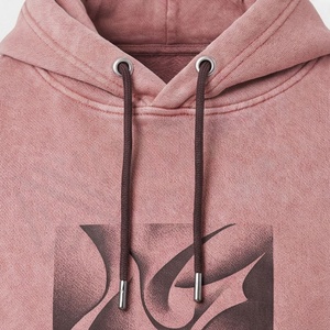 Unisex <b>Pink</b> Hooded Tracksuit Set Cotton Casual Wear With Front Print Logo Full Length Sweatpants And <b>Sweatshirt</b> Autumn Style - Product Image 4