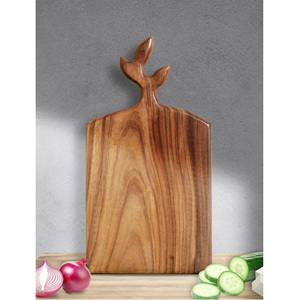 Planche à découper en bois de qualité supérieure, bloc à découper en bois de luxe, planche à découper en bois élégante et haut de gamme, planche à découper en bois design - Product Image 5