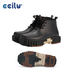 Botas para hombre con parte superior sintética impermeable personalizadas al por mayor - Product Image 1