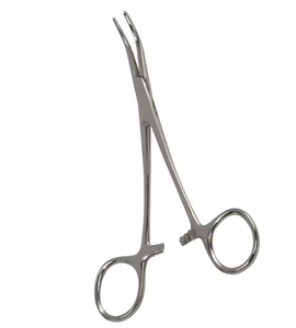 คีมหนีบหลอดเลือด Rochester Pean Forceps ขนาด 8 นิ้ว สำหรับสัตวแพทย์ ทำจากสแตนเลสสตีล ใช้สำหรับผ่าตัดและห้ามเลือดด้วยมือ - Product Image 2