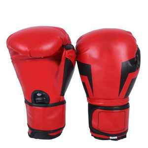 Customized Leather High Quality Professional Boxing <b>Gloves</b> <b>Moisture</b> Wicking Breathable Adjustable Wrist Strap for Youth Adult - Product Image 1
