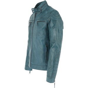 Chaqueta de Cuero Genuino Original para Hombre, Chaqueta de Cuero Clásica de Cordero, a la Moda, Impermeable, Último Estilo, Embalaje Personalizado - Product Image 2