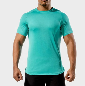 เสื้อยืดออกกำลังกายผู้ชาย – เสื้อยืดออกกำลังกายระบายอากาศได้ดีสำหรับการฝึกฟิตเนส ชุดกีฬา รับผลิตแบบ OEM ODM ขายส่ง - Product Image 4