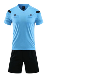 Uniformes de Fútbol Personalizados para Hombre, Venta al Por Mayor de Fábrica, Conjuntos de Fútbol Baratos por Sublimación, Conjunto de Camiseta de Fútbol Personalizada para Hombre, Blanco y Azul - Product Image 4