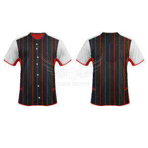 Uniforme de Béisbol de Poliéster Transpirable de Secado Rápido de Alta Calidad con Diseño Nuevo y Opciones Personalizadas al por Mayor - Product Image 3