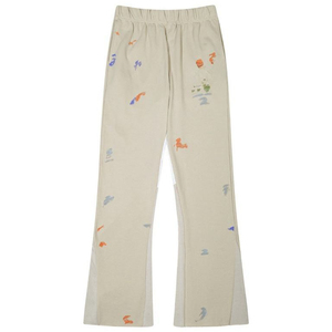 Flare Pants Retro Outfit Men Bell <b>Bottom</b> Flared Trousers Vintage Style Casual Party and <b>Leisure</b> Wear Embroidered Customizable - Product Image 5