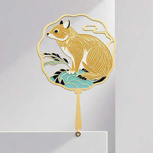 Marcapáginas Metálico con Acabado Dorado, Apariencia Elegante, Ideal para Colección de Libros, Estilo de Lectura Sofisticado - Product Image 5