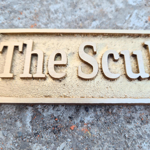 Rustic Metal Wall Plaque Vintage Decorative Hanging Home Decor - Product Image 4