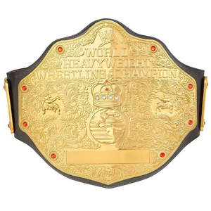 เข็มขัดแชมป์มวยปล้ำรุ่นเฮฟวี่เวทแบบกำหนดเอง เข็มขัดเพาะกายคุณภาพสูง เข็มขัดแชมป์ WW สำหรับมวยปล้ำ - Product Image 6