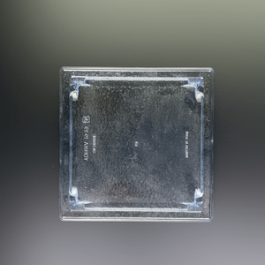 YOHIRA Plateau en plastique transparent CPET durable 19x19 carré pour aliments et gâteaux, emballage de service, procédé blister, fabriqué au Vietnam - Product Image 4