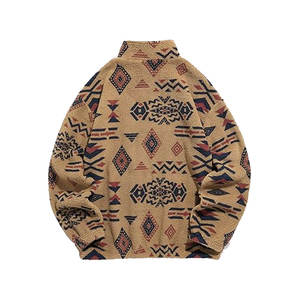 Sweat-shirt de style universitaire premium pour homme, brodé, avec fermeture éclair, de haute qualité, personnalisé pour l'école et les équipes sportives, streetwear - Product Image 3