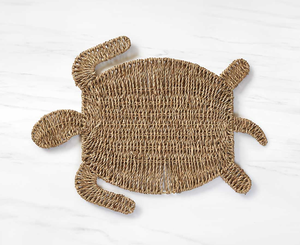 Manteles individuales de mimbre con forma de tortuga, hechos a mano en Vietnam por King Craft Viet - Product Image 4