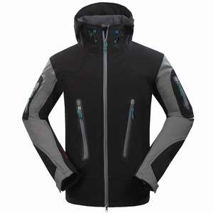 Fabricante de Ropa Personalizada, Chaqueta Softshell Impermeable y Transpirable para Hombre, Otoño - Product Image 1