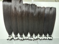 Extensiones de Cabello Humano Azura 100% Virgen con Doble Trama a Máquina, Grado Remy, Estilo Ondulado Natural, Precio de Fábrica de Vietnam