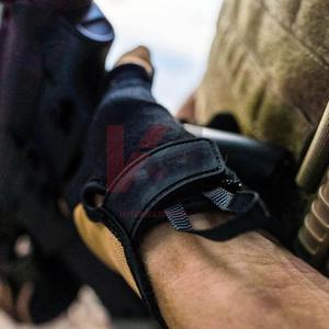 Guantes Tácticos Unisex para Paintball, Protección para los Dedos, Absorción de Impactos, Protección para los Nudillos, Malla Transpirable en la Parte Posterior, Palma Antideslizante, Dedos Completos - Product Image 6