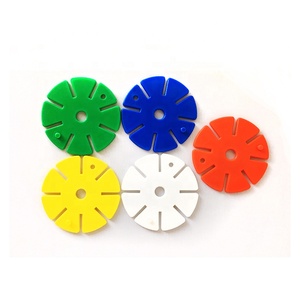 1400 piezas de juguete de bloques de construcción con forma de flor redonda y copo de nieve en 5 colores, material didáctico. - Product Image 6