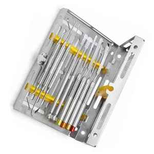 10 Pcs Electricity Powered Dental Implant Surgery <b>Instrument</b> Sinus Dental Student Kit Stainless Steel Ergonomic By Grip Surgical - Product Image 3