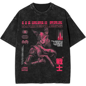 เสื้อยืดคอตตอนพิมพ์ลายตามสั่ง ขนาดใหญ่พิเศษ ลายการ์ตูนปลาญี่ปุ่น ผู้จำหน่ายเสื้อผ้าสตรีทแวร์ - Product Image 2