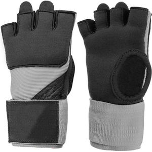 Gants intérieurs sans doigts rembourrés en gel, bandages de main pour la boxe, le MMA, le Muay Thai, le kickboxing, entraînement, soutien du poignet, légers et respirants - Product Image 1