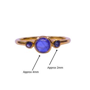 Wedding Wear 925 Sterling <b>Silver</b> Gold Plated Jewelry Kyanite <b>Emerald</b> Gemstone Women Wear Classic <b>Ring</b> - Product Image 4