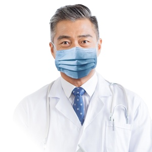 High BFE 3-Ply PP Medical Face Mask Type II pour l'utilisation dans les hôpitaux et la protection de la santé publique - Product Image 2