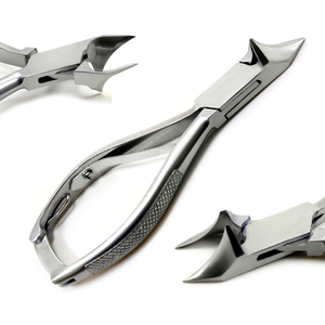Set of 2 Heavy Duty Thick Nail Cutters <b>Toe</b> Nail Cutter & Moon Shape Clipper Ingrown Nails - Product Image 3