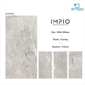 Carreaux de sol en porcelaine émaillée, stock disponible, style classique moderne, céramique, marbre pour mur intérieur, brique réfractaire pour mur de sol - Product Image 2