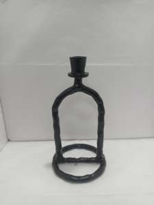 Portavelas de Aluminio con Acabado Dorado Personalizado, Diseño Moderno para Decoración de Mesa en Hogares y Hoteles - Product Image 4