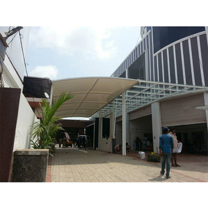 Đầy Màu sắc Sun Sail UV bảo vệ vải đường phố đô thị khu vực trung tâm thành phố Sun Shade độ bền kéo vải mái nhà và tán - Product Image 4