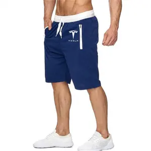 De los hombres pantalones cortos de Fitness pantalones cortos ropa de deporte de moda 2020 - Product Image 1