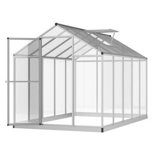 Serre en polycarbonate pour l'hiver, 10 L x 6 W, pour utilisation en jardin, couleur verte - Product Image 2