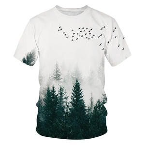 T-shirt de sport personnalisé pour homme, impression intégrale par sublimation, directement de l'usine 2026 - Product Image 3