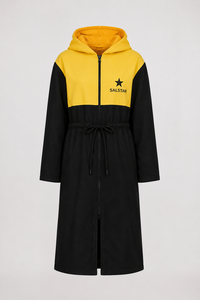 High Quality Swimming <b>Parka</b> Unisex Custom Logo <b>Waterproof</b> Warm Poolside <b>Jacket</b> for Swim Training Teams Factory Supply - Product Image 3