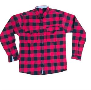 YASH SPORTS Fabricante de Camisas de Franela con Cuello Alto y Botones para Hombre / Proveedor OEM al por Mayor de Camisas de Franela a Cuadros de Algodón - Product Image 2