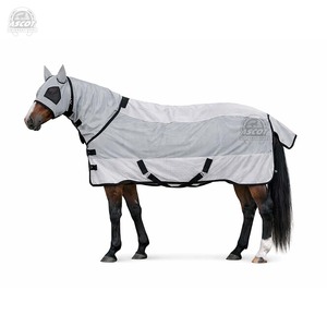 Couverture d'extérieur pour chevaux de haute qualité, pour le dressage, imperméable, respirante, personnalisable, en polyester durable - Product Image 6